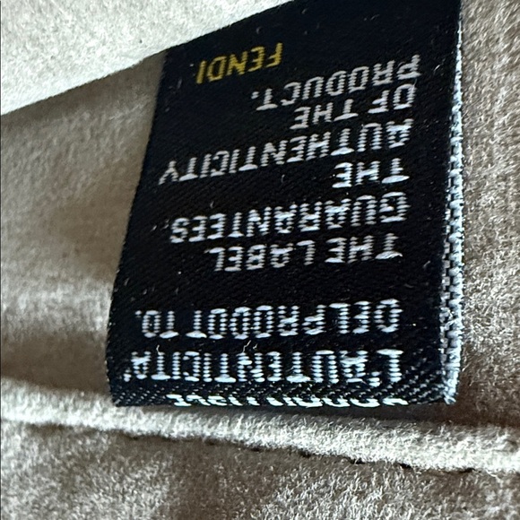 Authentic Fendi Kan I F Logo Shoulder Bag – Blue/Black/White – Gold Hardware - Picture 11 of 16